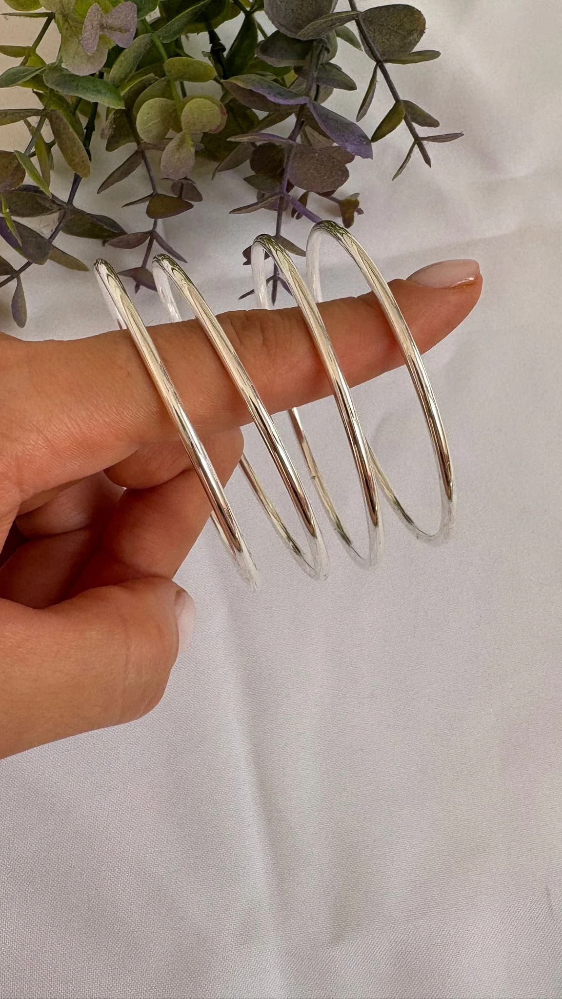 Pulseras Acero Blanco
