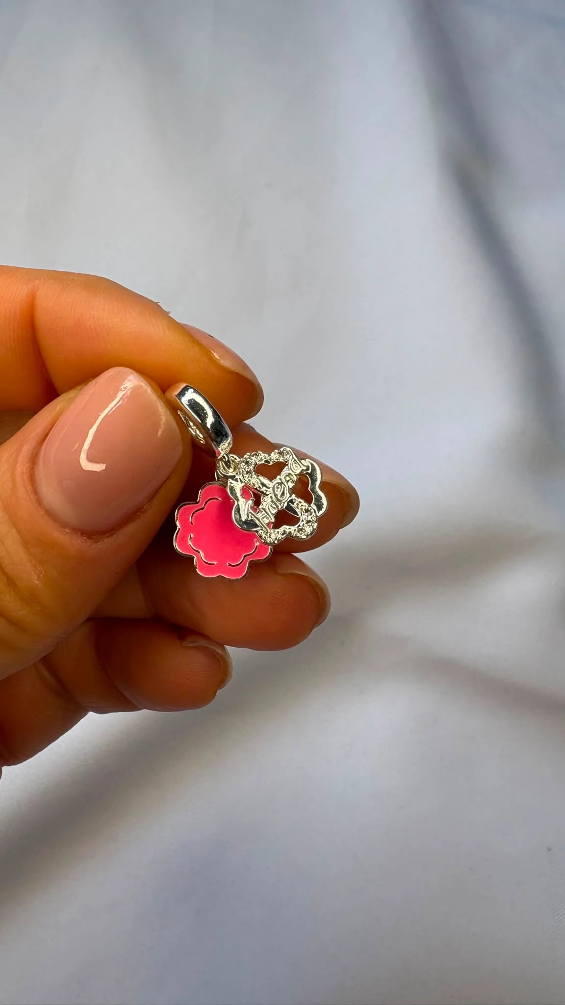 Dije Charm Trebol Doble