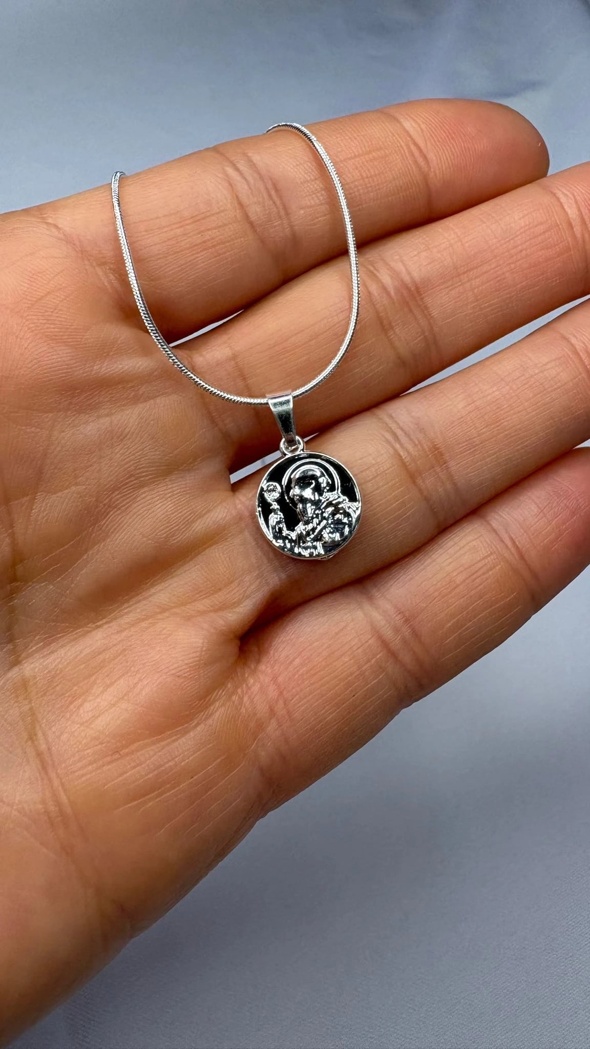 Conjunto Cadena + Dije San Benito