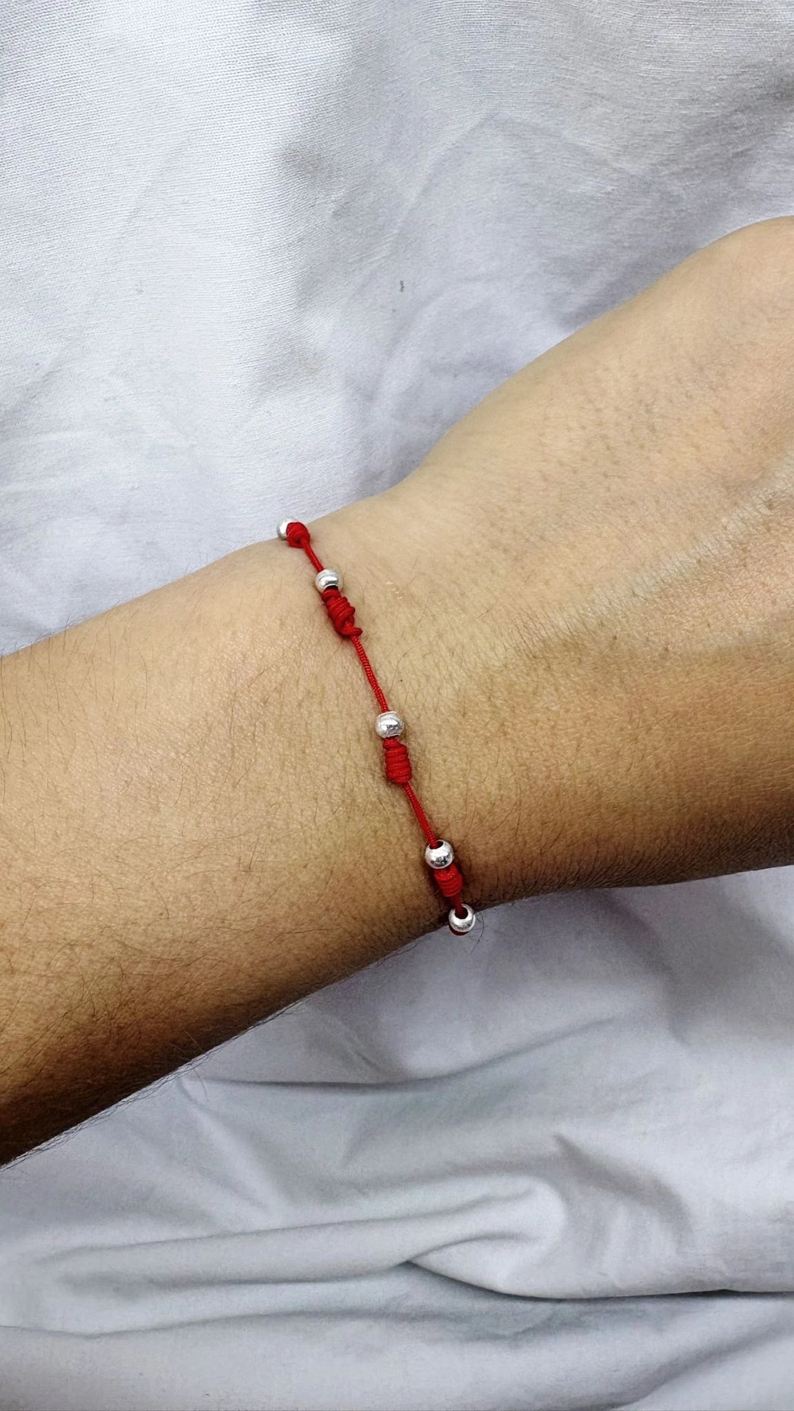 Pulse Hilo Rojo 7 Nudos y Bolitas