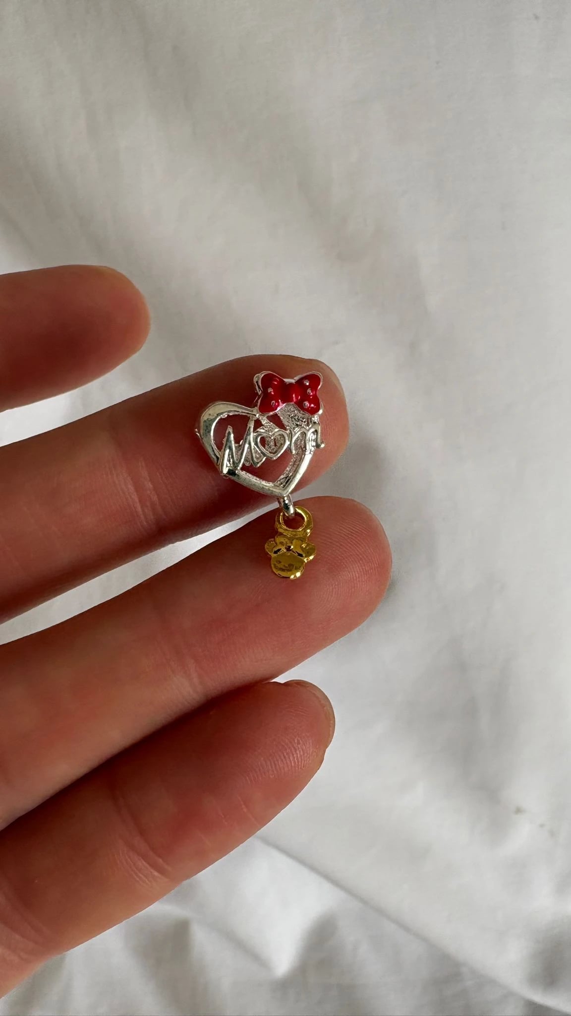 Dije Charm Minnie Mom